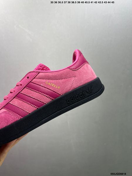 adidas Originals Gazelle INdoor 2024新款男女生三葉草休閒防滑耐磨低幫板鞋