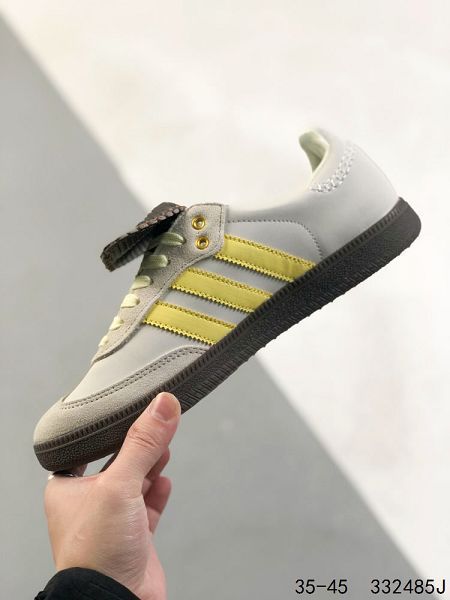 Adidas Samba OG長鞋舌 桑巴舞系列 2024全新男女款低幫休閒運動板鞋