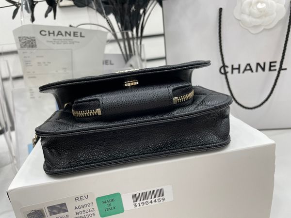 chanel包包 香奈兒2022新款手提包 DSA68097郵差包單肩斜挎包