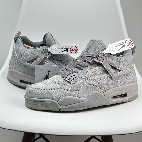 Nike Wmns Air Jordan 4 Retro GS Linen 白卡其色 2024全新男女款中幫籃球鞋