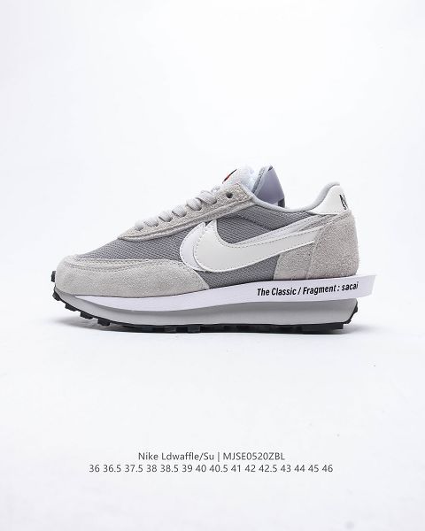 Undercover x Sacai x Nike LDV Waffle Daybreak 2022新款 重疊設計前衛華夫變形男女款慢跑鞋