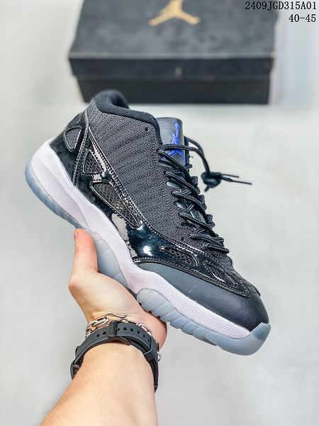 Jordan Air Jordan 11 Low Diffused Blue 防滑 低幫 復古籃球鞋 2024男款