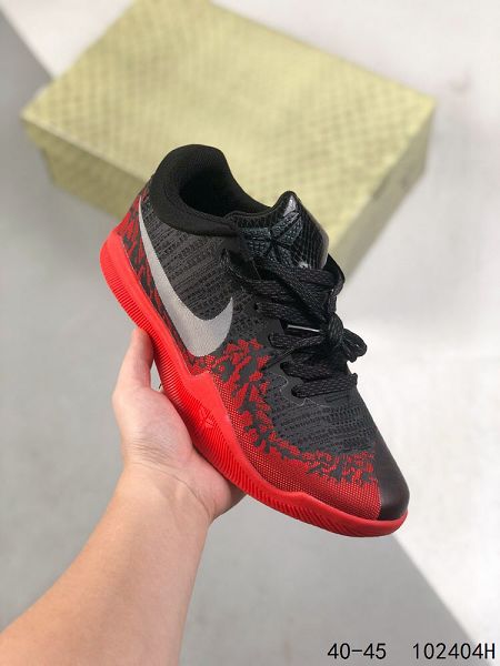 Nike Mamba Fury Black Red 2023新款 科比曼巴系列男子籃球鞋