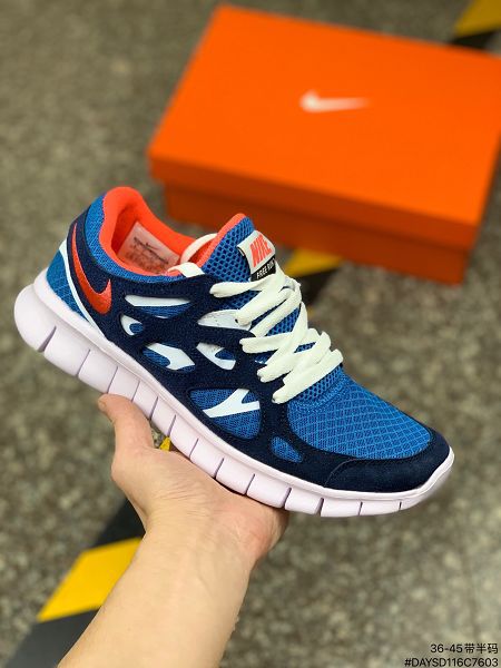 Nike Free RN 2.0 2021新款 赤足2.0系列超輕量透氣男女款慢跑鞋