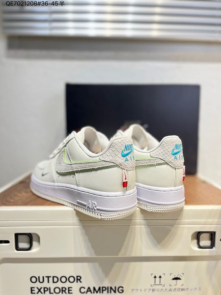 Nike Air Force 1 Low 米黃色 2024全新男女款低幫運動休閒板鞋