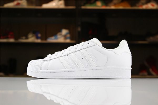 Adidas Originals SuperstarBlackWhite 經典貝殼頭系列低幫百休閒板鞋 2024新款男女鞋