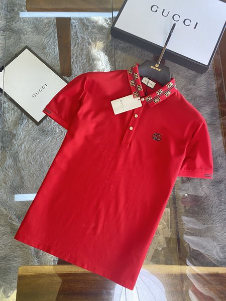 gucci polo衫 2021新款 古馳翻領短袖polo衫 MG0320款