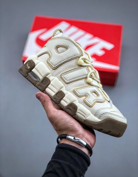 Nike Air More Uptempo 2023年秋冬男女款皮蓬全掌氣墊籃球鞋