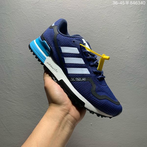 adidas originals ZX750 2022新款 三葉草復古情侶款休閒慢跑鞋