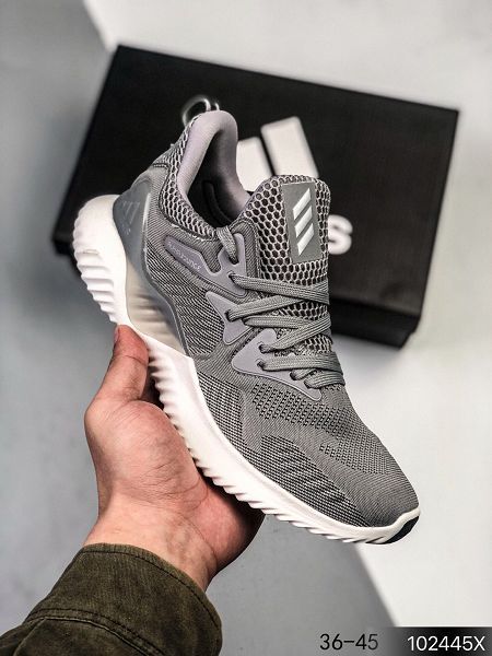 Adidas Alphabounce beyond 2021新款 阿爾法十周年紀念版男女款慢跑鞋