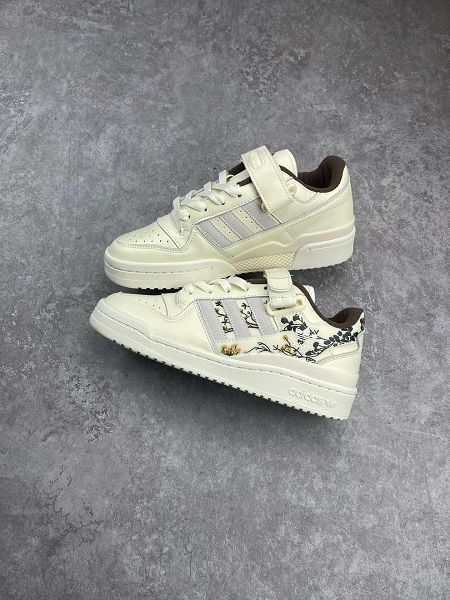 Adidas Forum 84 Low 2023新款 三葉草男女款經典魔術貼復古板鞋