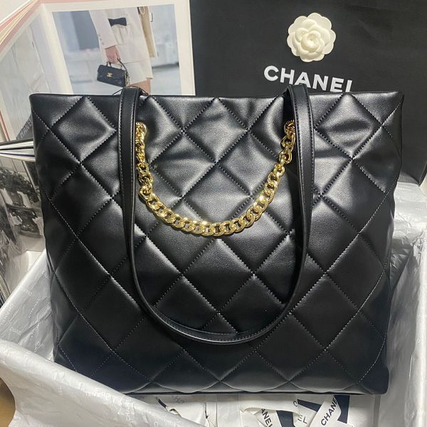 chanel包包 香奈兒2023新款手提包 DSAS4359全皮購物袋單肩斜挎包