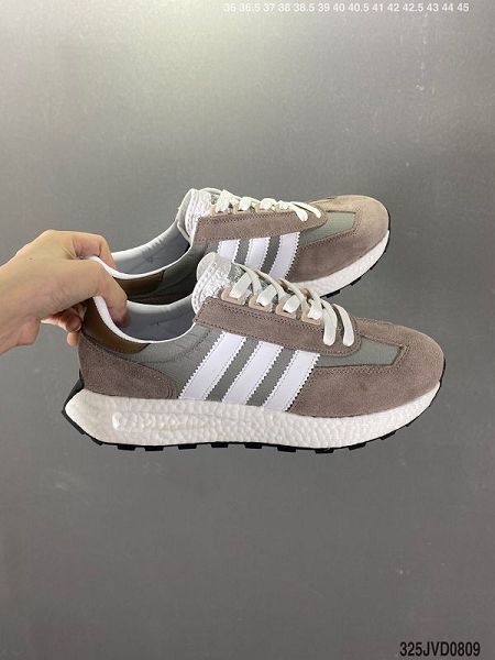 adidas SL 2021新款 男女款聯名休閑跑步運動鞋 帶半碼