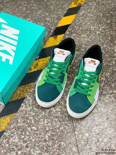 Nike Zoom Blazer Mid Premium SB 2022新款 解構馬賽克開拓者男女款運動板鞋