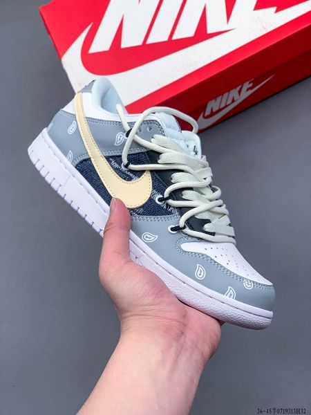 Futura x Nike Dunk Low SB聯名 2023新款 解構綁帶男女生滑板鞋