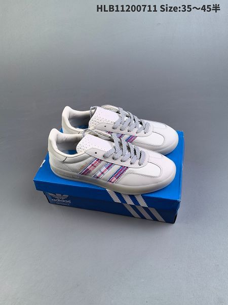 adidas Originals Gazelle INdoor 2024新款男女生三葉草休閒防滑耐磨低幫板鞋