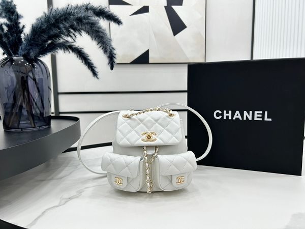 chanel包包 香奈兒2023新款手提包 DSAS3787時尚雙肩包後背包