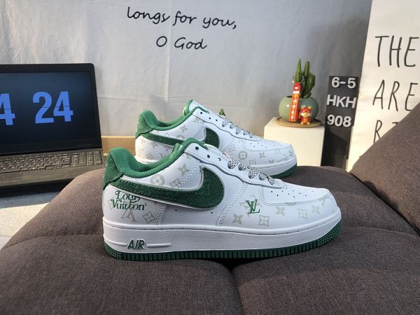 Nike Air Force 1 Low 2024最新男女生空軍一號低幫 LV聯盟百搭休閒運動板鞋