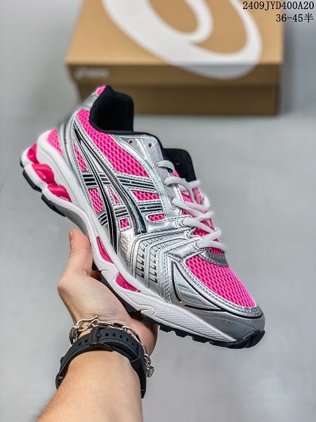 Asics Gel-Kayano 14 2024男女生運動休閒透氣專業緩震慢跑鞋