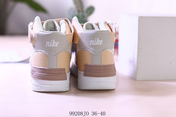 Nike Air Force 1 Low SHADOW 2020新款 馬卡龍女生高幫休閒板鞋