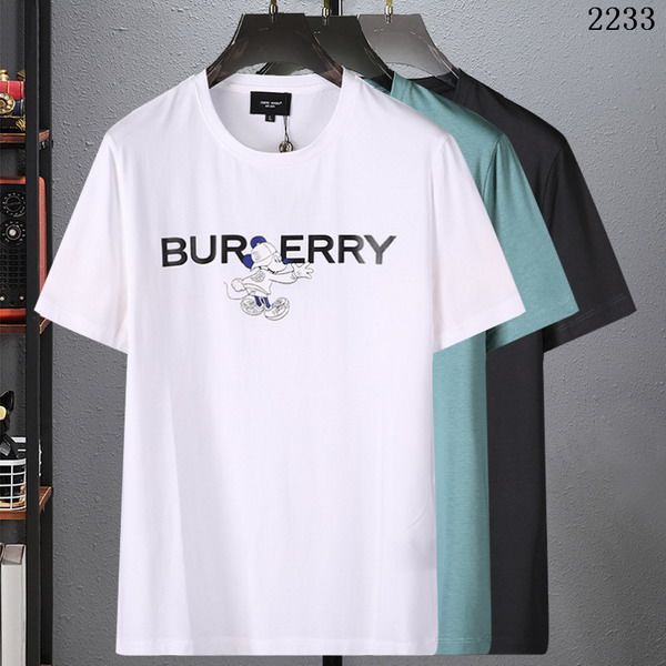 burberry短t 2022新款 巴寶莉圓領短袖T恤 MG2233款