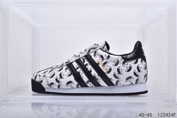 adidas samoa 2020新款 皮面復古男生休閒慢跑鞋