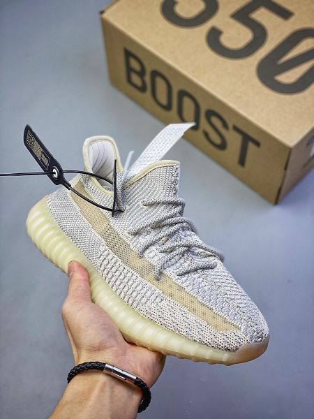 Adidas Yeezy Boost 350 V2 2021新款 真爆滿天星椰子情侶款慢跑鞋