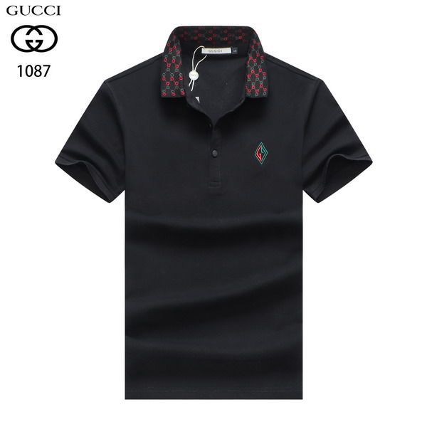 gucci polo衫 2021新款 古馳翻領短袖polo衫 MG1087款