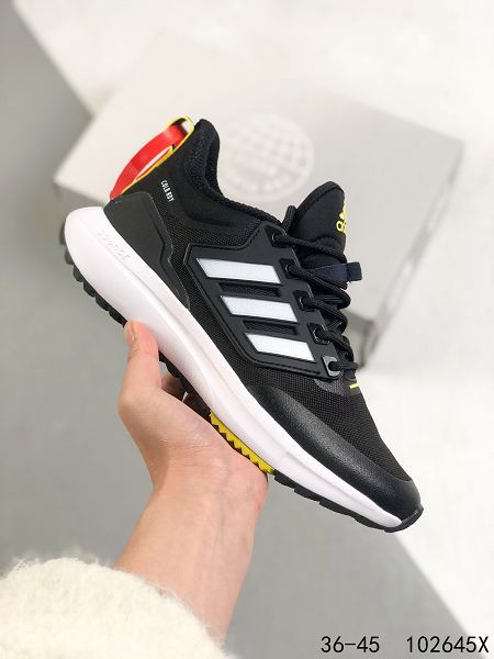 Adidas EQ21 Run 2022新款 男女款全新緩震休閑運動跑步鞋