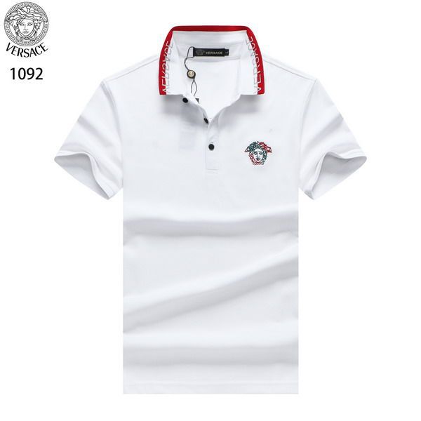 versace polo衫 2021新款 凡賽斯翻領短袖polo衫 MG1092款