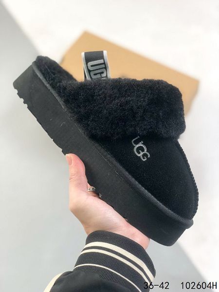 UGG W NEUEL 系列 秋冬新款防污系列 女款保暖毛毛舒適便鞋半拖鞋