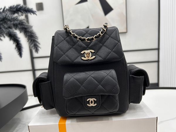 chanel包包 香奈兒2023新款手提包 DSAS4399雙肩包後背包