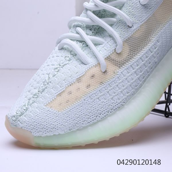 Adidas Yeezy Boost 350 V2 2019新款 真爆滿天星夜光情侶款慢跑鞋 帶半碼