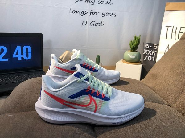 Nike Air Zoom Winflo 9 登月系列針織面透氣 訓跑練步鞋 2024新款情侶鞋