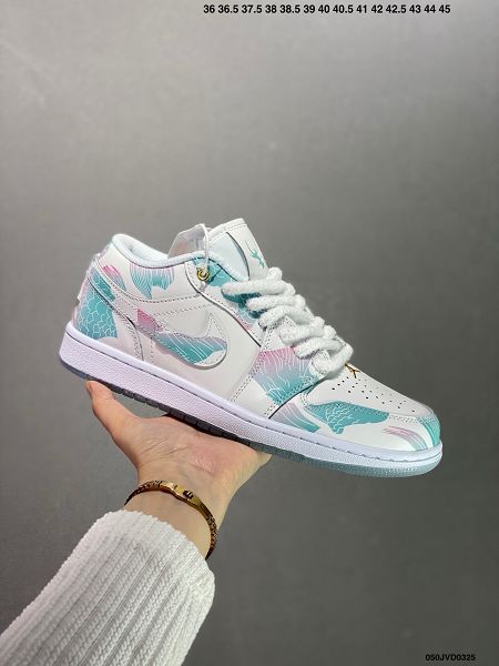 Air Jordan 1 Low Philippines 低幫 御龍青花 龍年限定白藍喬丹籃球鞋