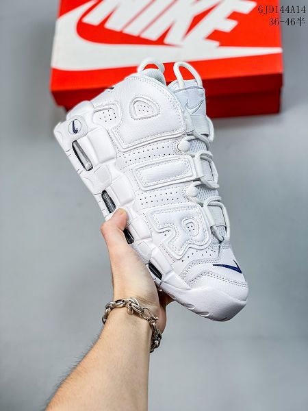 Nike Air More Uptempo 2022新款 皮蓬大AIR撕紙男女款籃球鞋