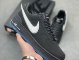 Nike AIR FORCE1 黑白色運動板鞋冬季新款膠底情侶鞋