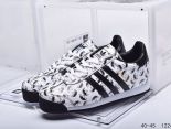 adidas samoa 2020新款 皮面復古男生休閒慢跑鞋